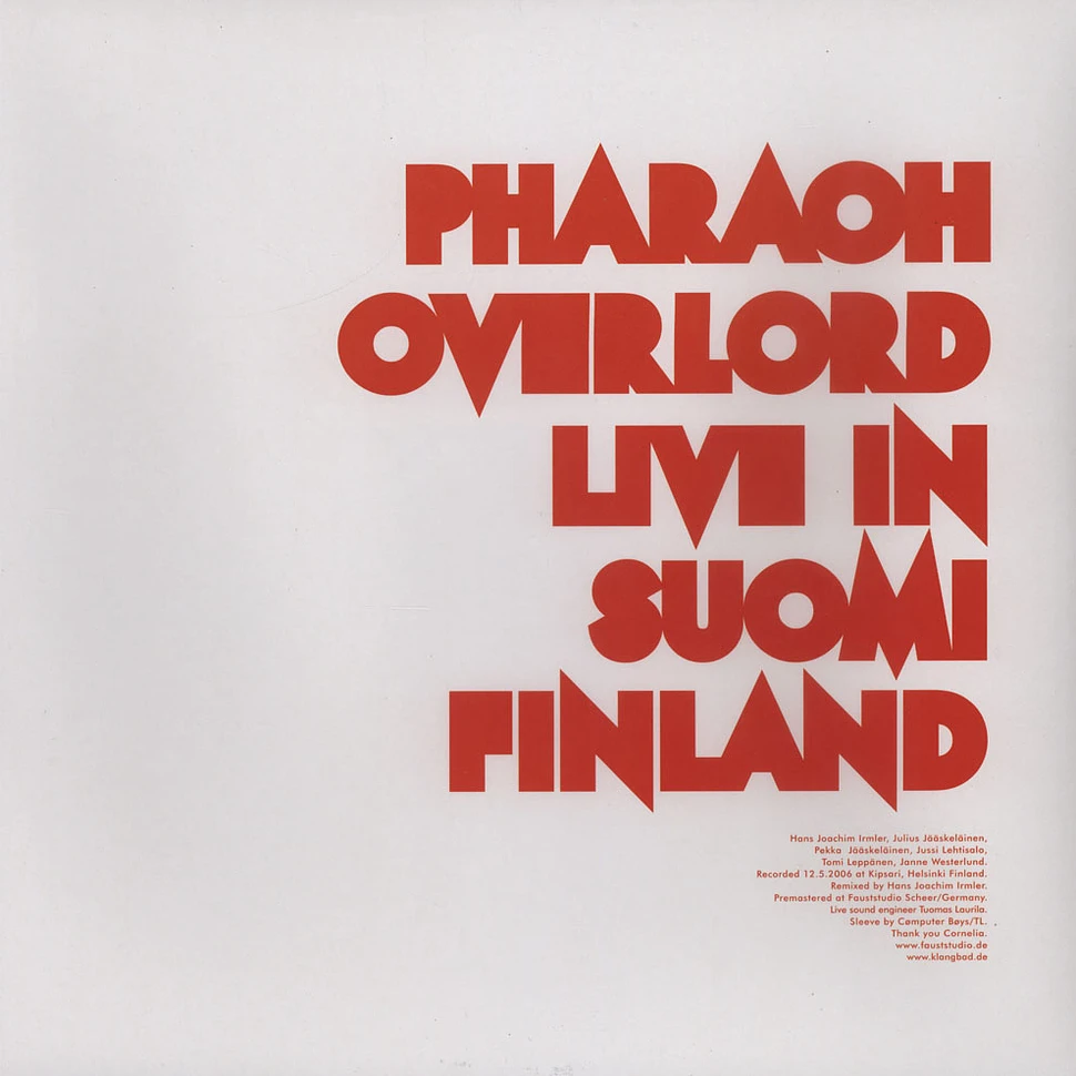 Pharaoh Overlord - Live In Suomi Finland