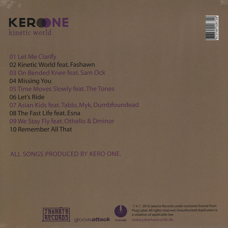 Kero One - Kinetic World - Vinyl LP - 2010 - EU - Original | HHV