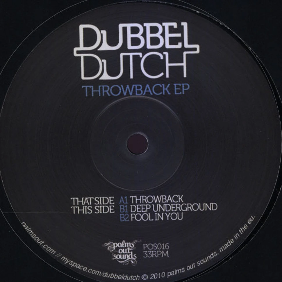 Dubbel Dutch - Throwback EP