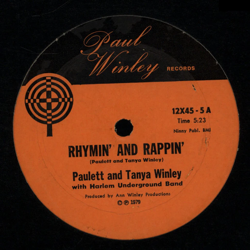 Paulett Winley & Tanya Winley - Rhymin And Rappin