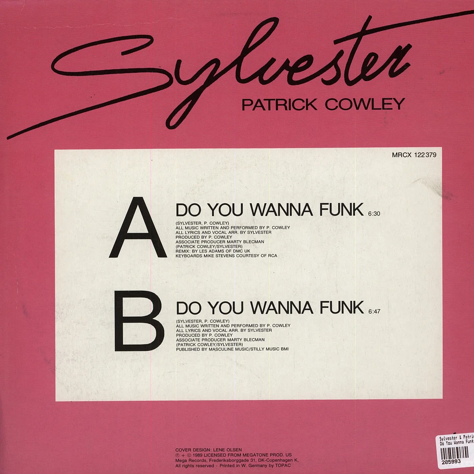 Sylvester & Patrick Cowley - Do You Wanna Funk