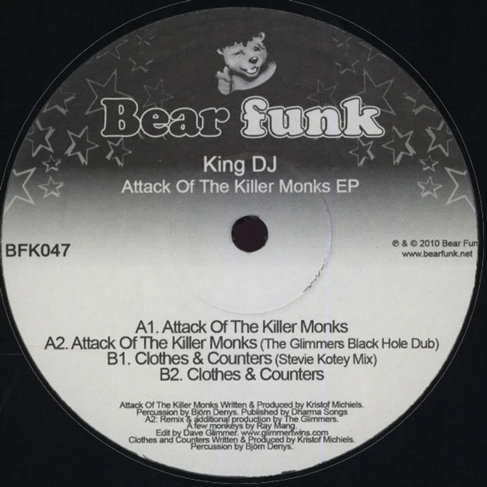 King DJ - Attack Of The Killer Monks Ep