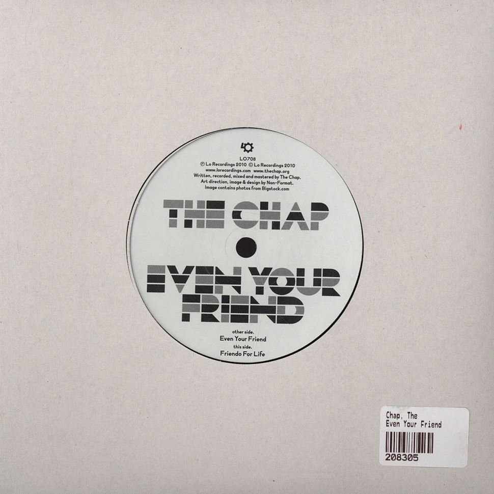 The Chap - Even Your Friend