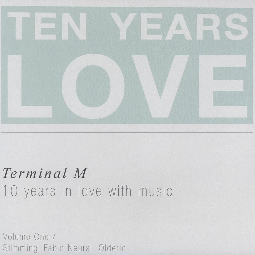 V.A. - 10 Years In Love With Music: Volume 1
