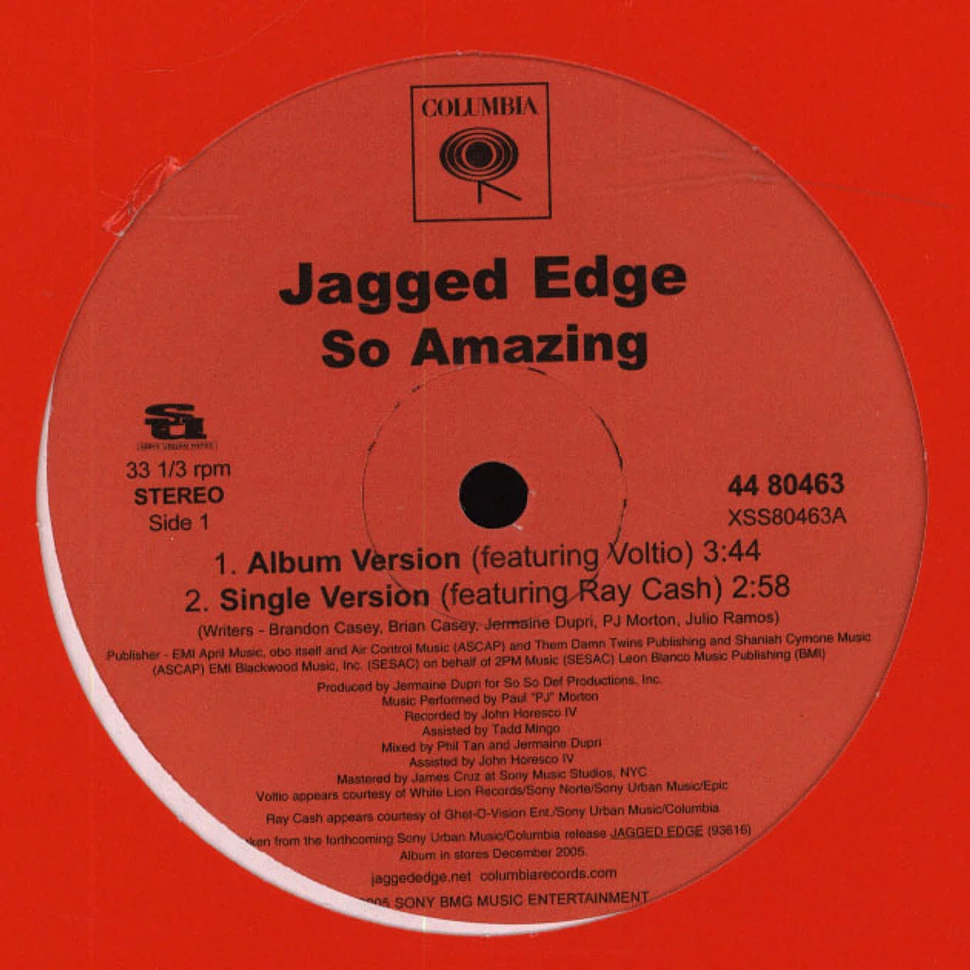 Jagged Edge - So Amazing
