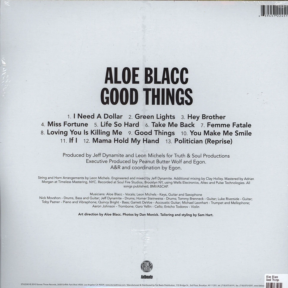 Aloe Blacc - Good Things