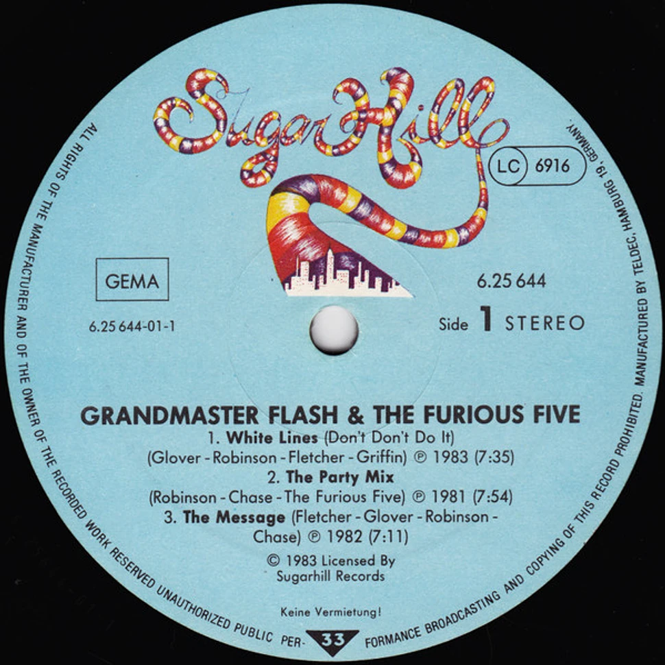 Grandmaster Flash & The Furious Five - Grandmaster Flash & The Furious Five