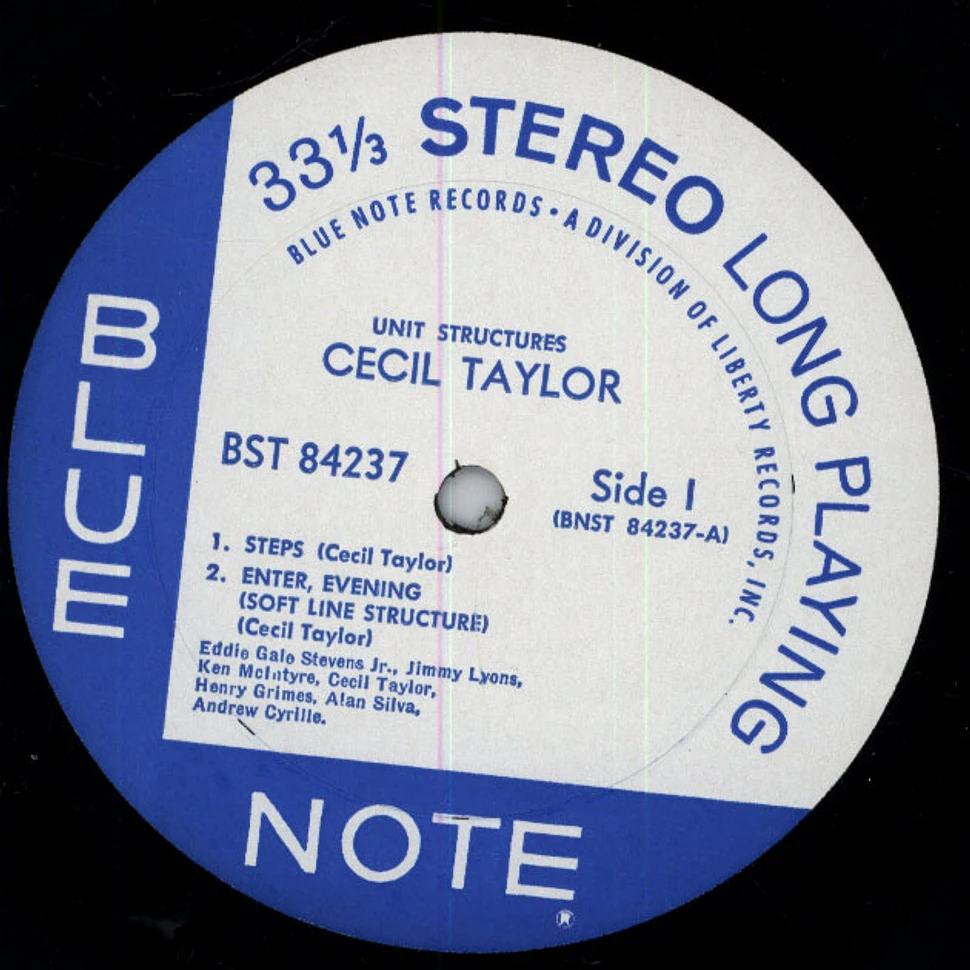 Cecil Taylor - Unit Structures