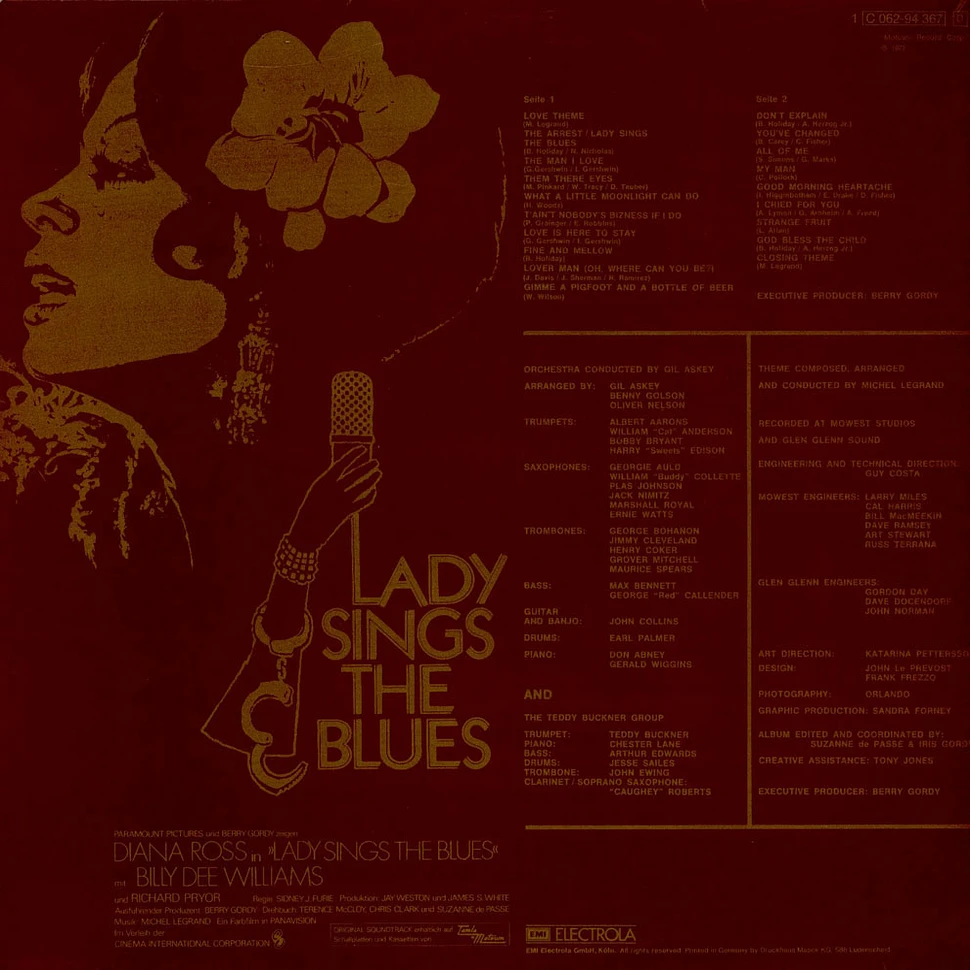 Diana Ross - Lady Sings The Blues (Original Film-Musik)