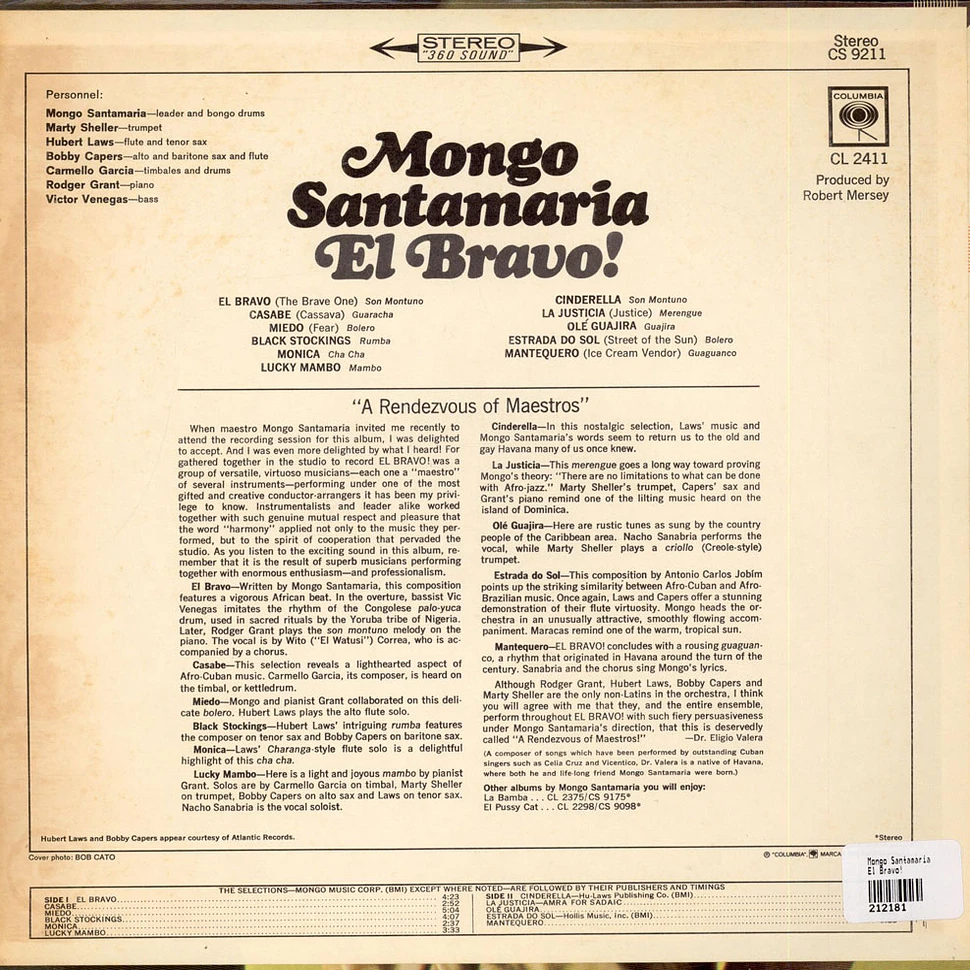 Mongo Santamaria - El Bravo!