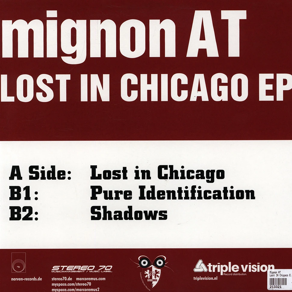 Mignon AT - Lost IN Chigaco E.P