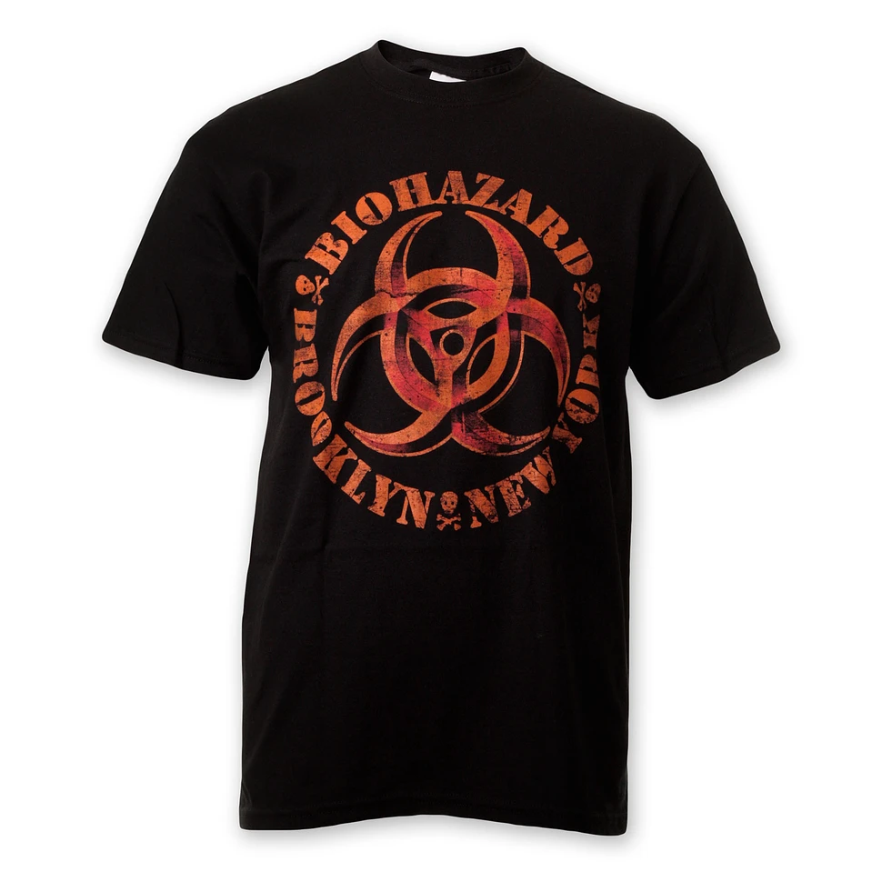 Biohazard - Distressed Logo T-Shirt