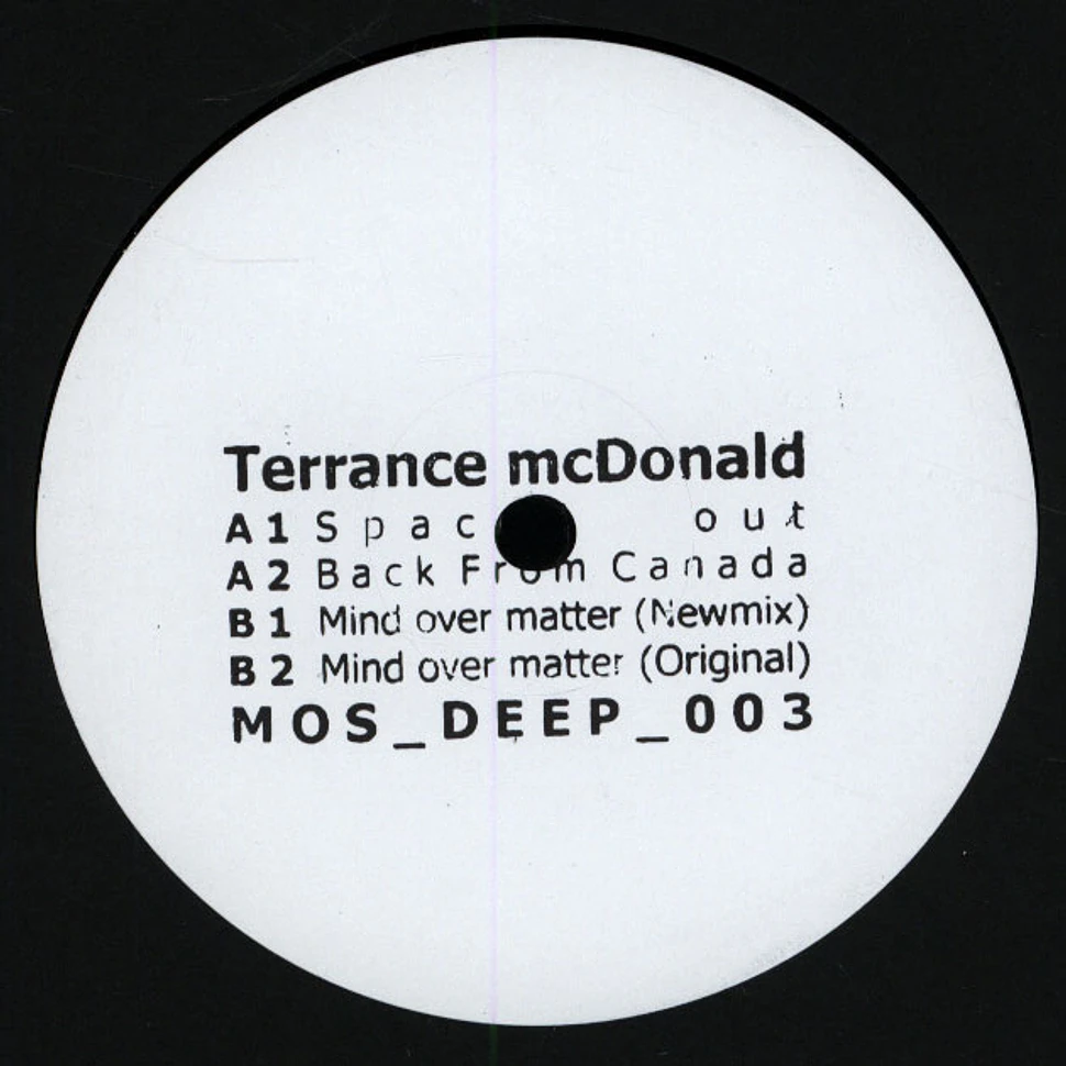 Terrance McDonald - Mind Over Matter EP