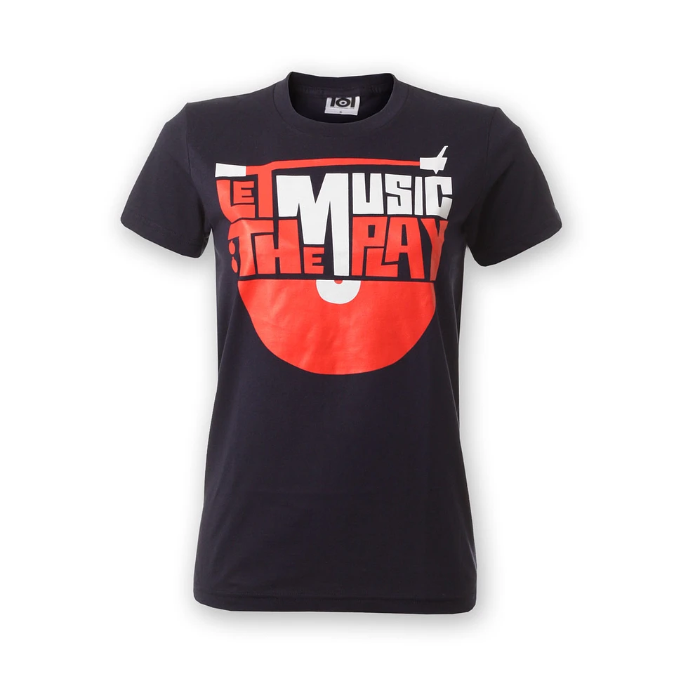 101 Apparel - Let The Music Play Women T-Shirt