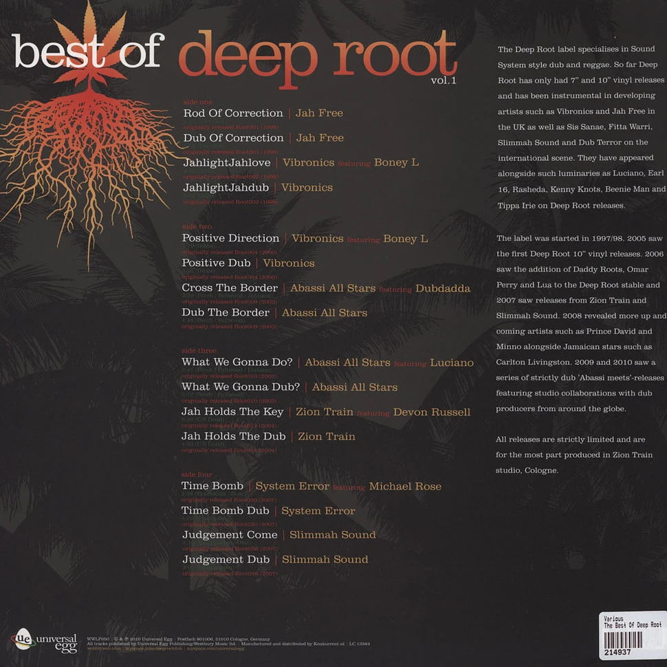 V.A. - The Best Of Deep Root
