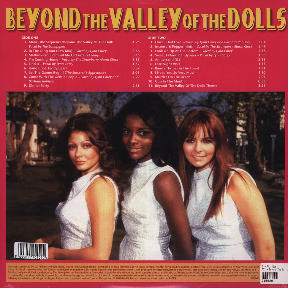 Stu Phillips - OST - Beyond The Valley Of The Dolls