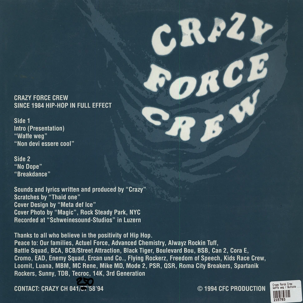 Crazy Force Crew - Waffe Weg