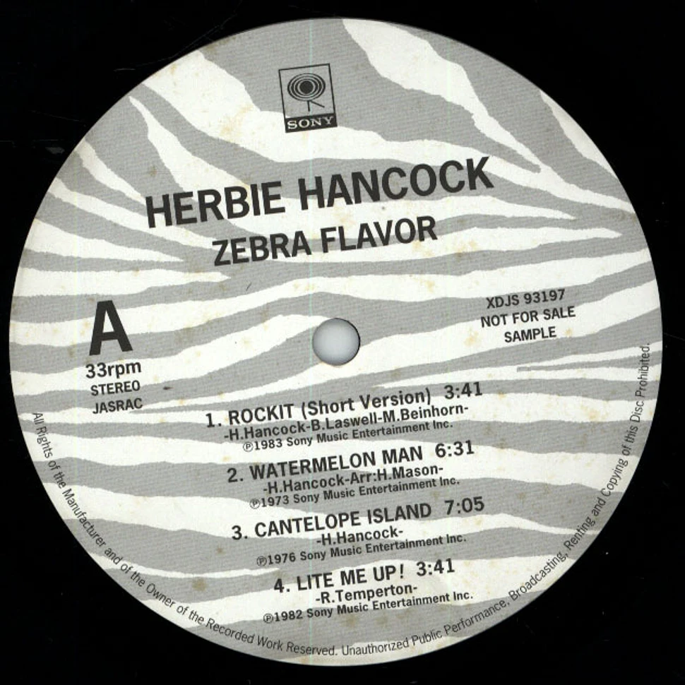 Herbie Hancock - Zebra Flavor