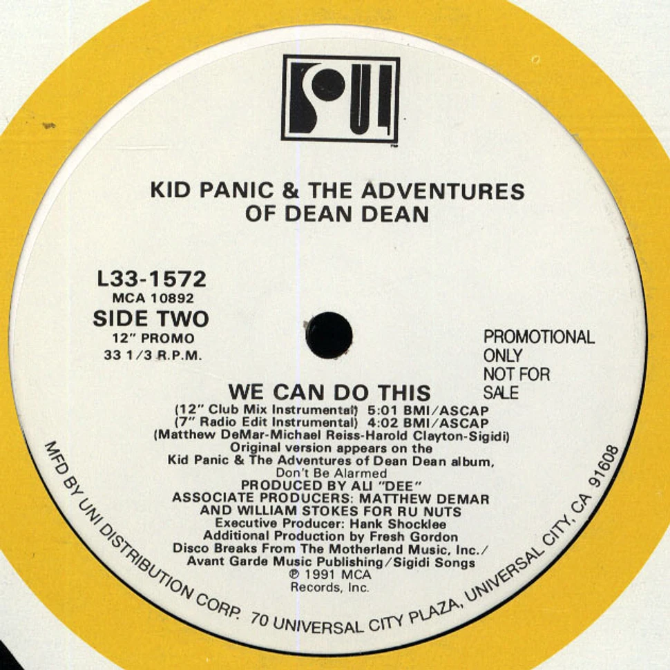 Kid Panic & The Adventures Of Dean Dean - We Can Do This