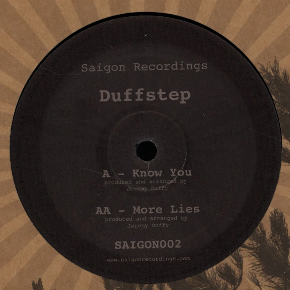 Duffstep - Know You / More Lies