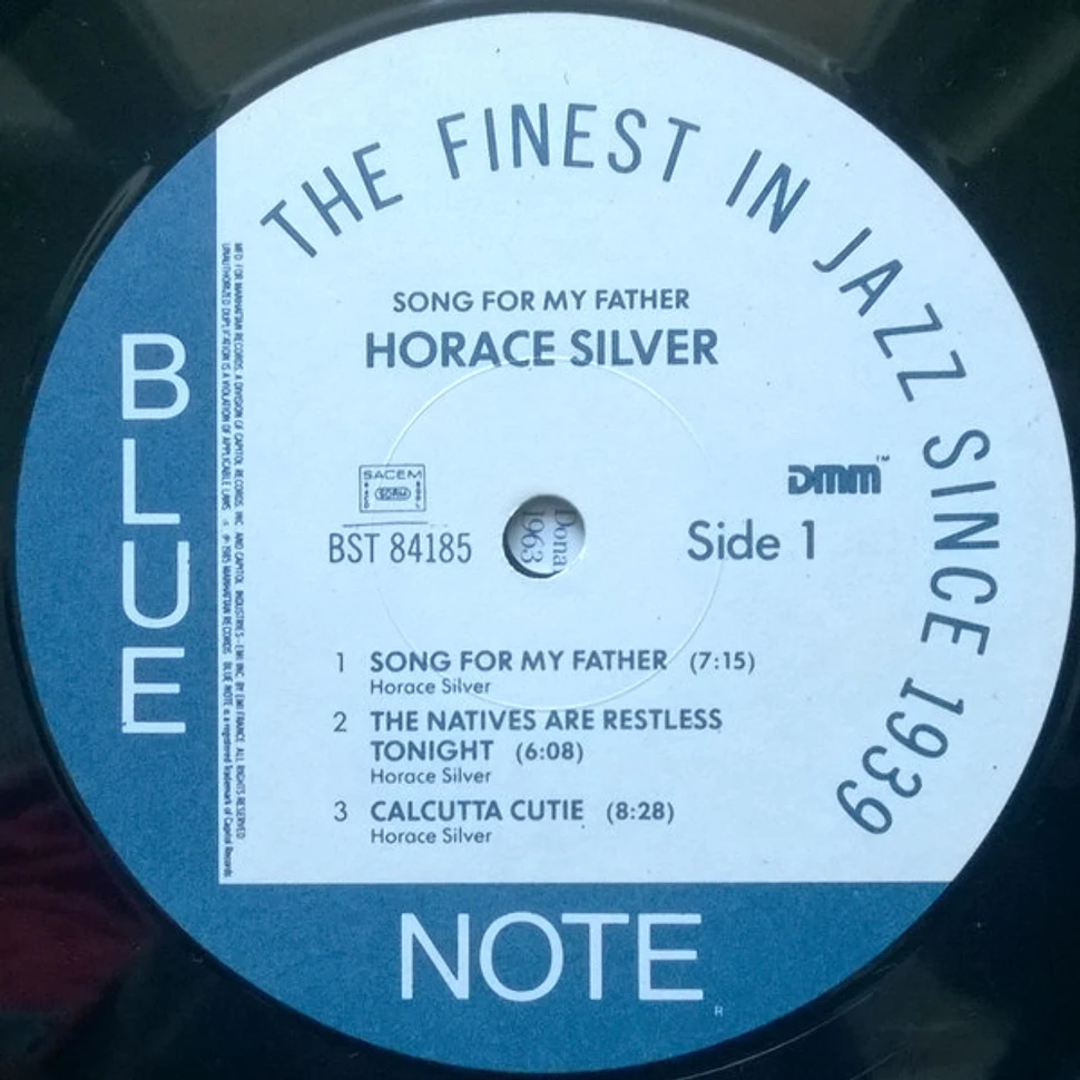 The Horace Silver Quintet - Song For My Father (Cantiga Para Meu Pai)