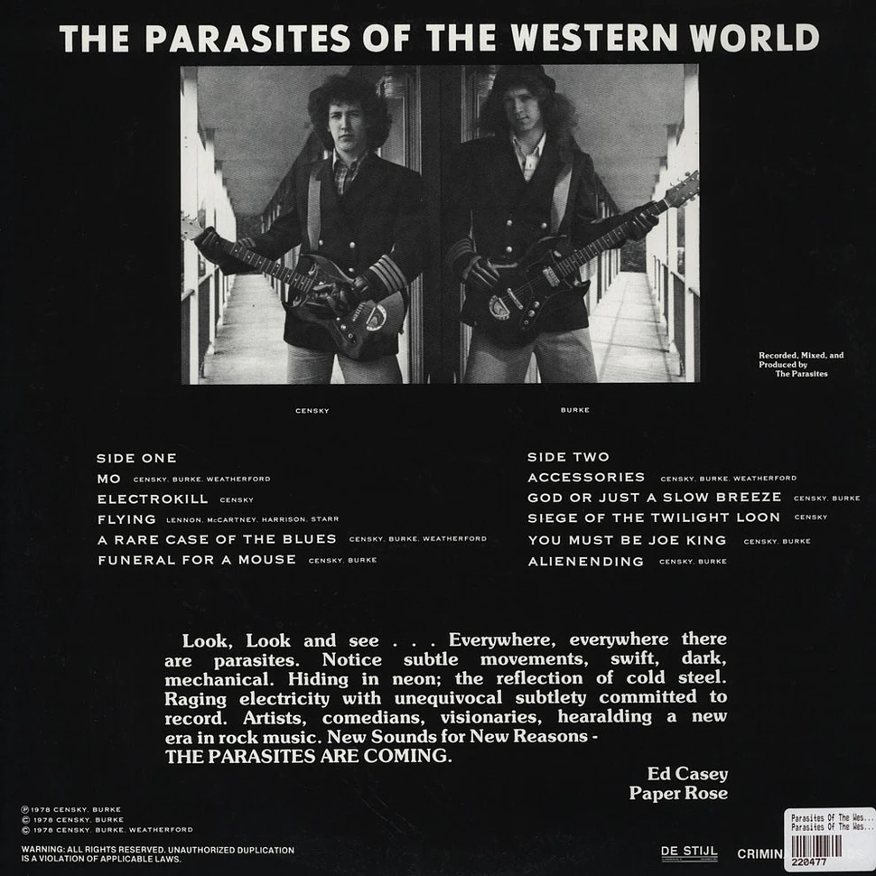 Parasites Of The Western World - Parasites Of The Western World