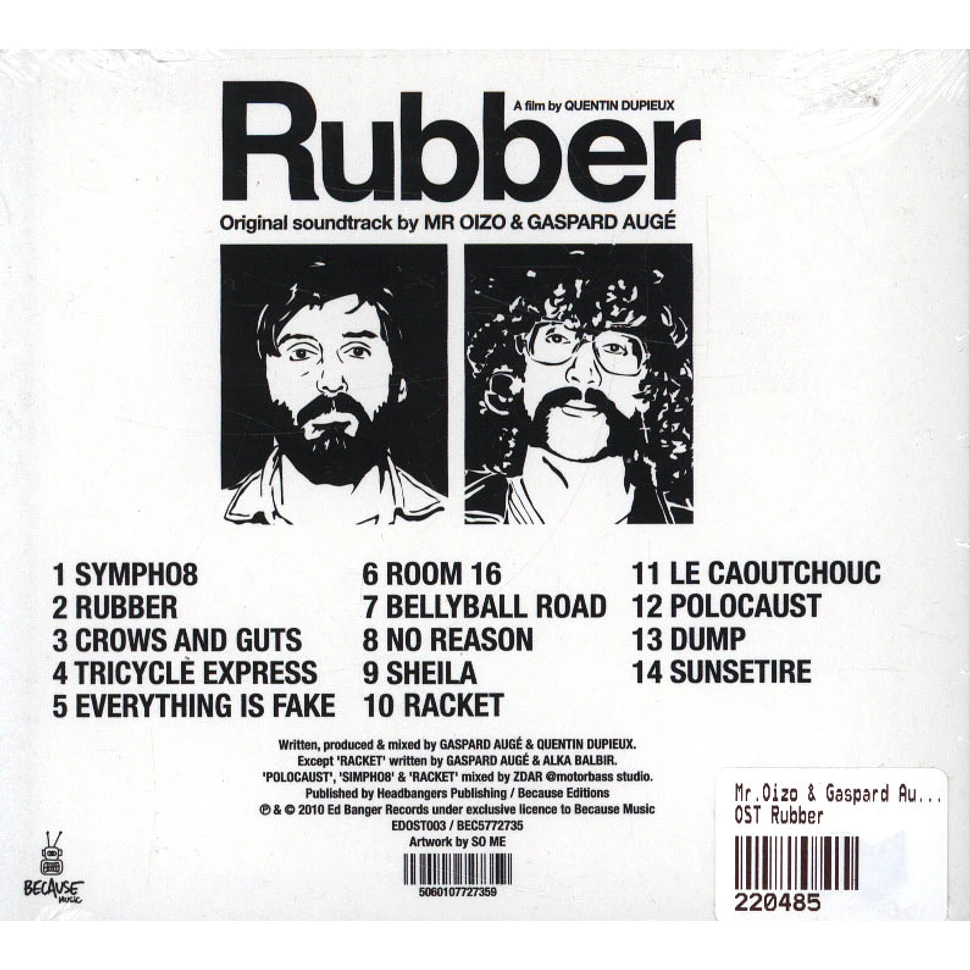 Mr. Oizo & Gaspard Auge of Justice - OST Rubber