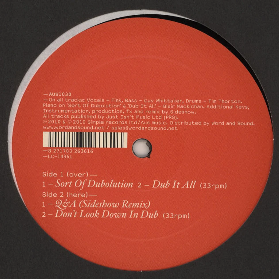 Sideshow - Fink Dubs EP