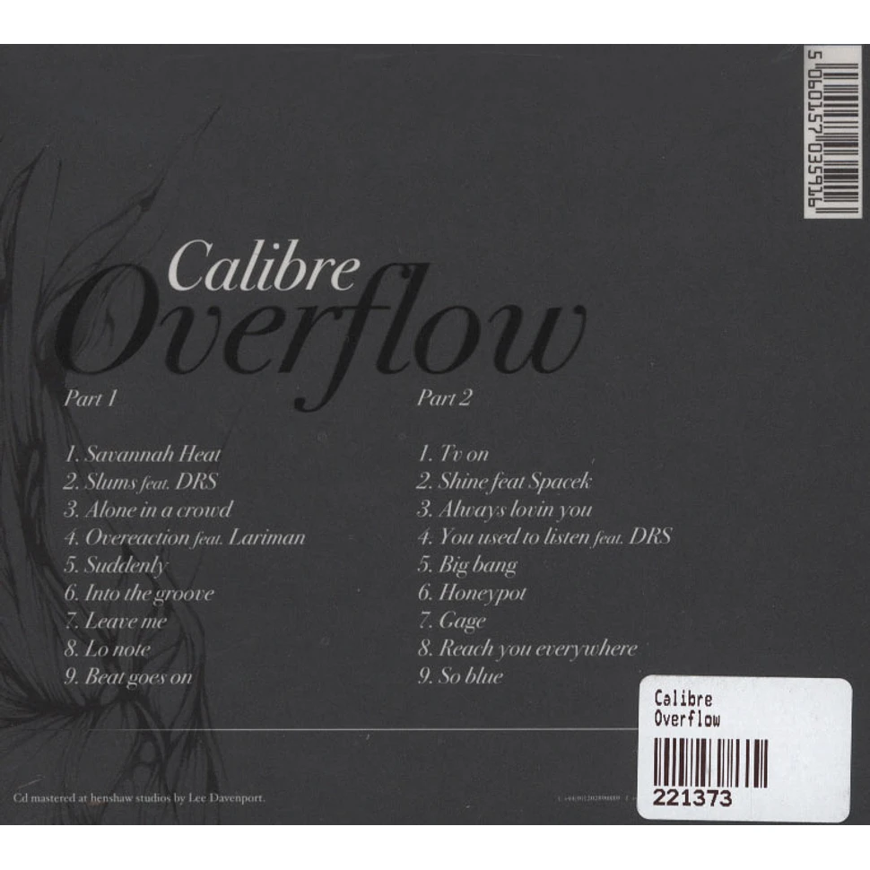 Calibre - Overflow