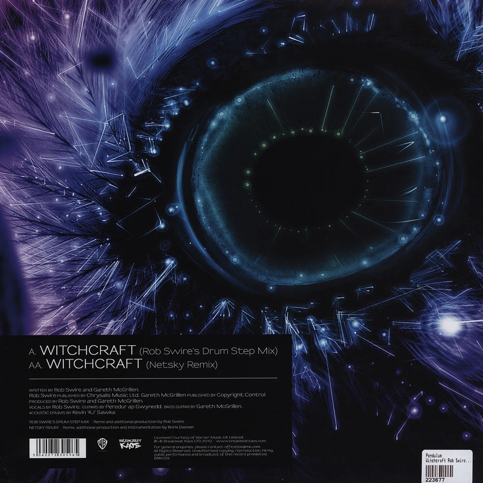 Pendulum - Witchcraft Rob Swires Drumstep Mix / Netsky Remix