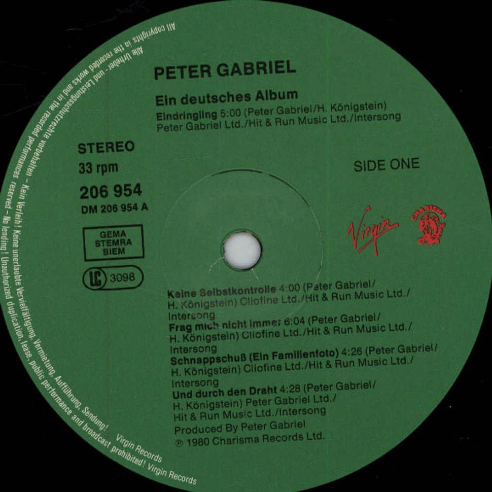 Peter Gabriel - Peter Gabriel