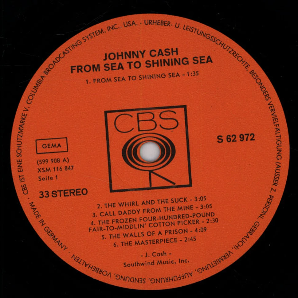 Johnny Cash - From Sea To Shining Sea