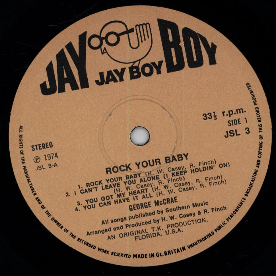 George McCrae - Rock Your Baby