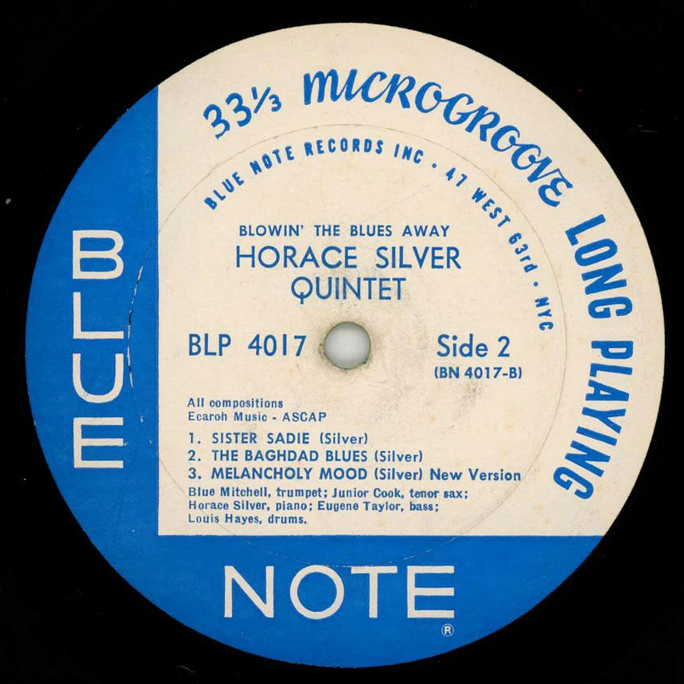 The Horace Silver Quintet & The Horace Silver Trio - Blowin' The Blues Away