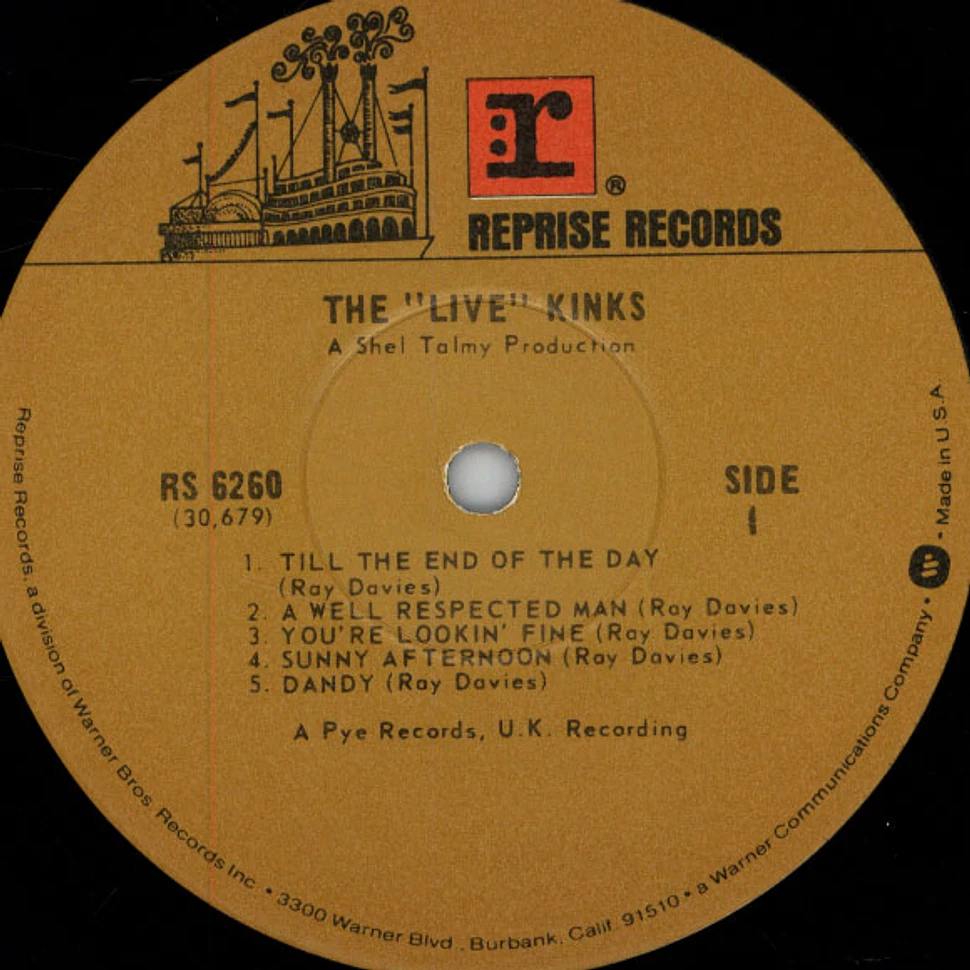 The Kinks - The "Live" Kinks
