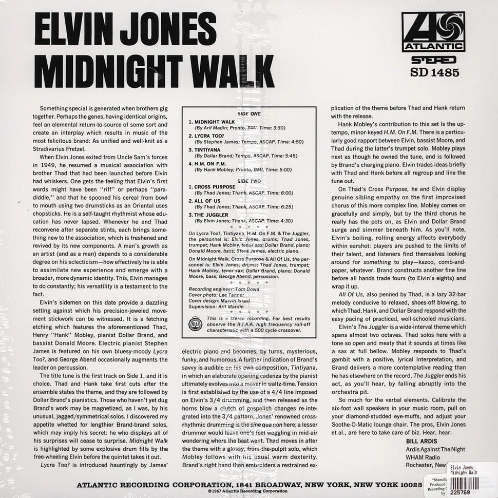 Elvin Jones - Midnight Walk