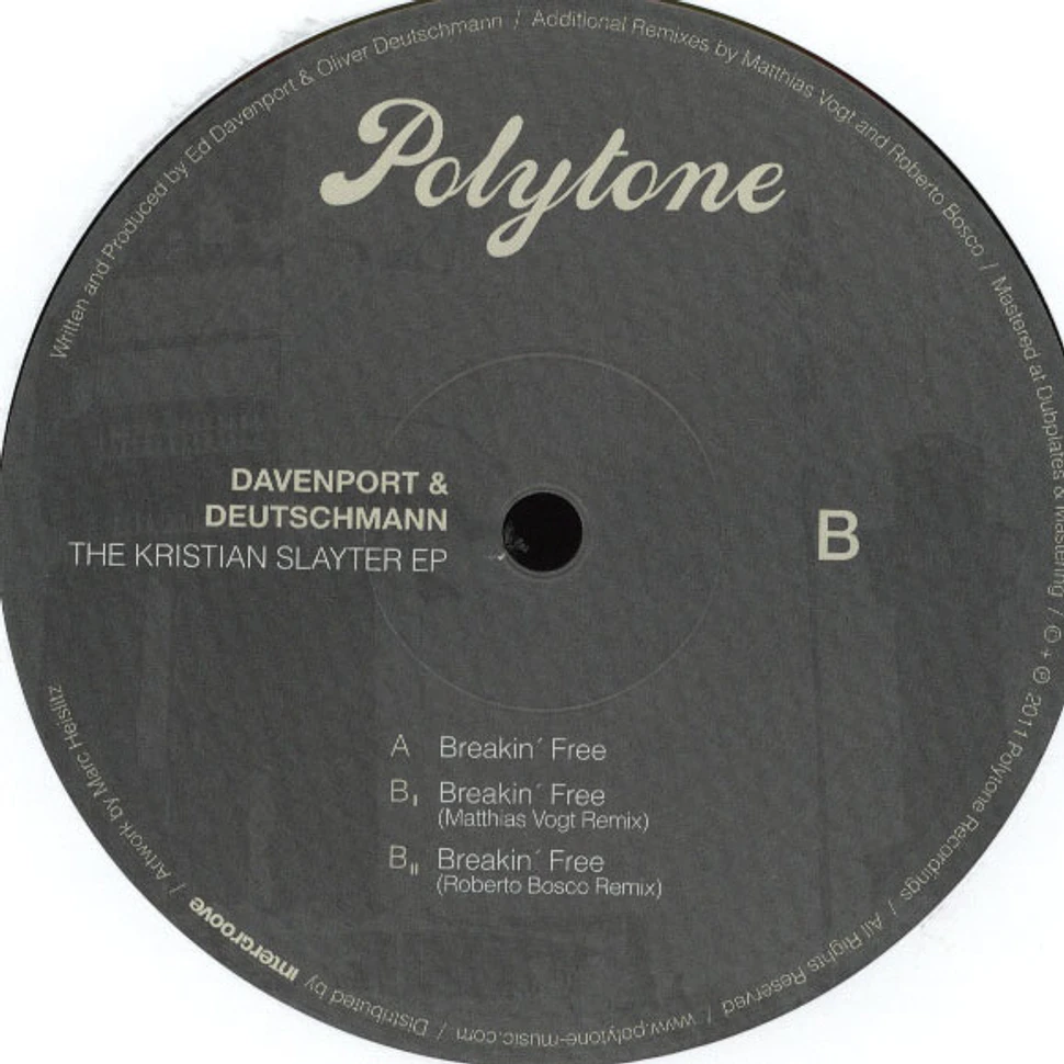 Davenport & Deutschmann - The Kristian Slayter EP