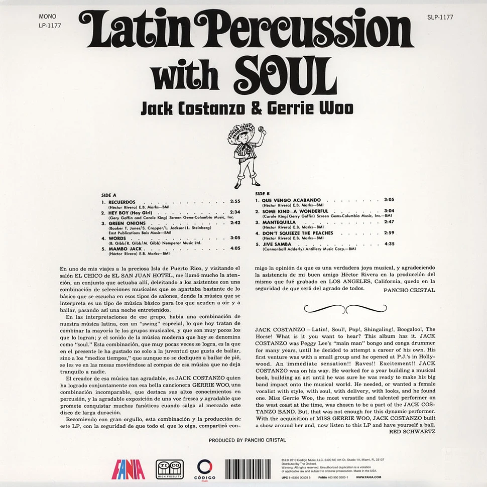 Jack Constanzo & Jerry Woo - Latin Percussion With Soul