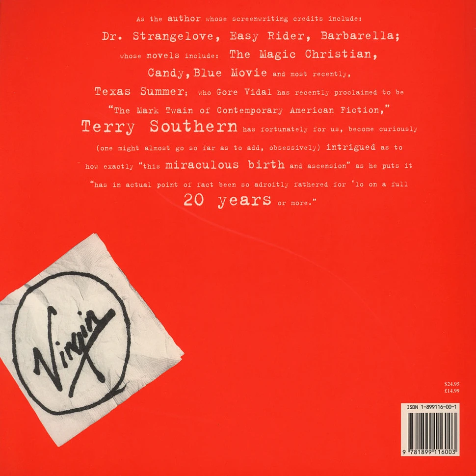 Terry Southern - Virgin - A History Of Virgin Records