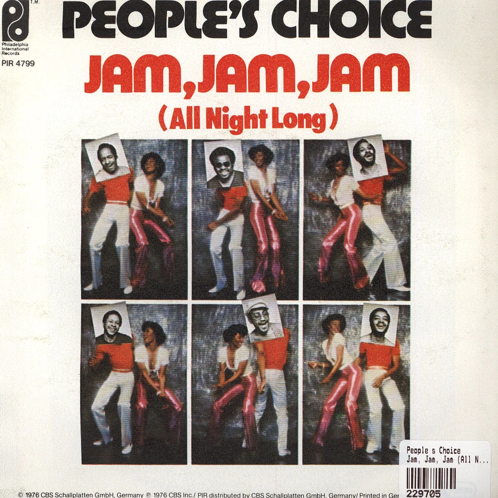 People's Choice - Jam, Jam, Jam (All Night Long)
