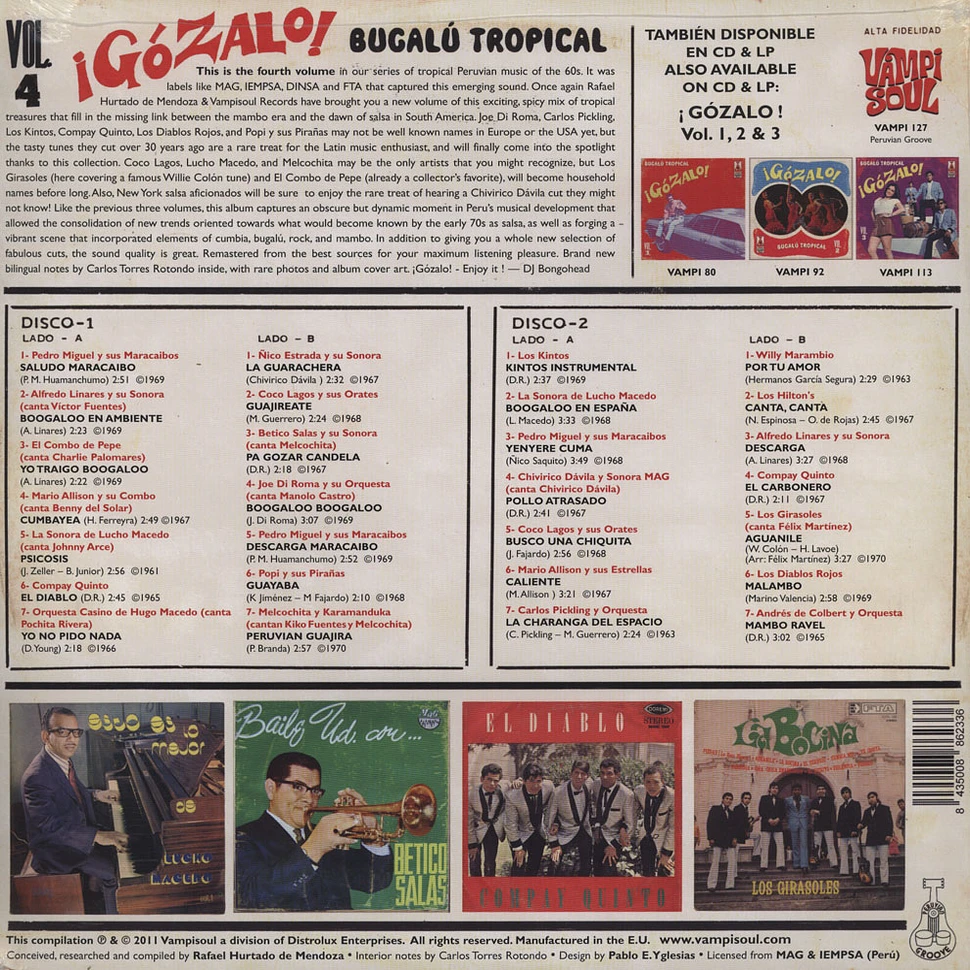 Gozalo! - Volume 4 - Bugalu Tropical