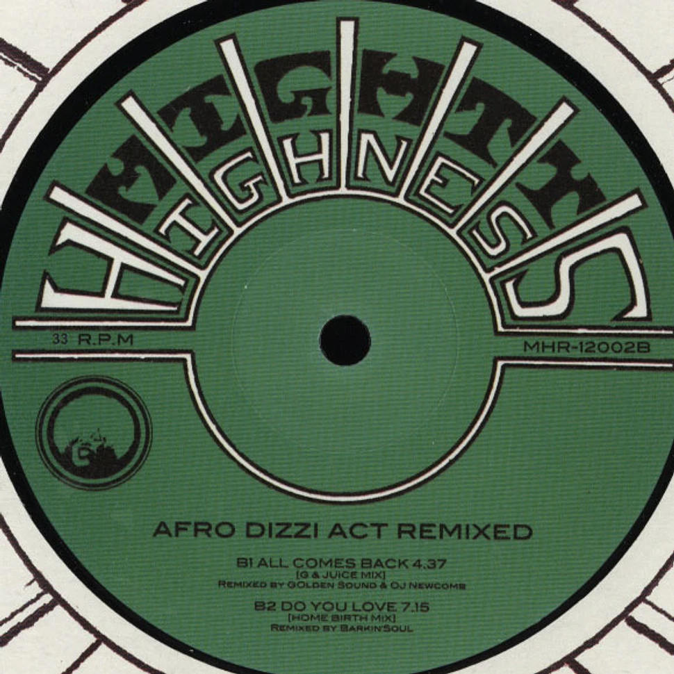 Afro Dizzi Act - Afro Dizzi Act Remixed