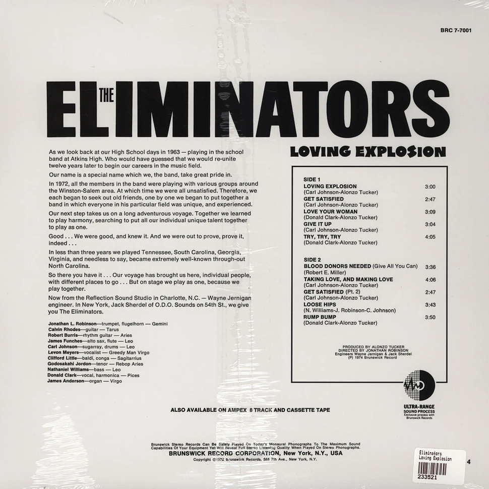 Eliminators - Loving Explosion