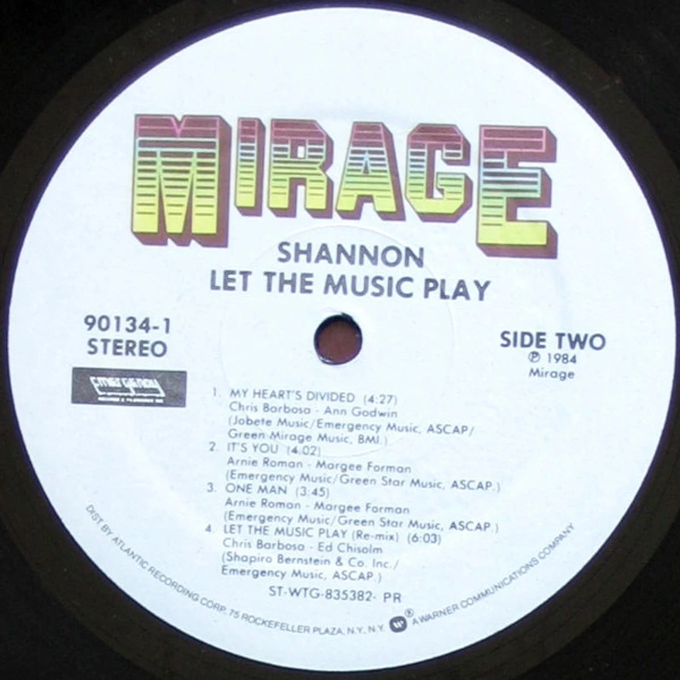 Shannon - Let The Music Play