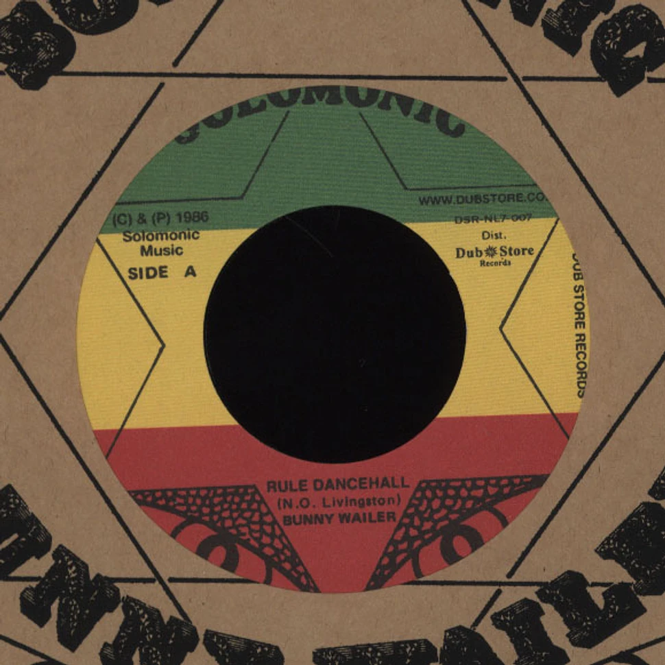 Bunny Wailer - Rule Dancehall