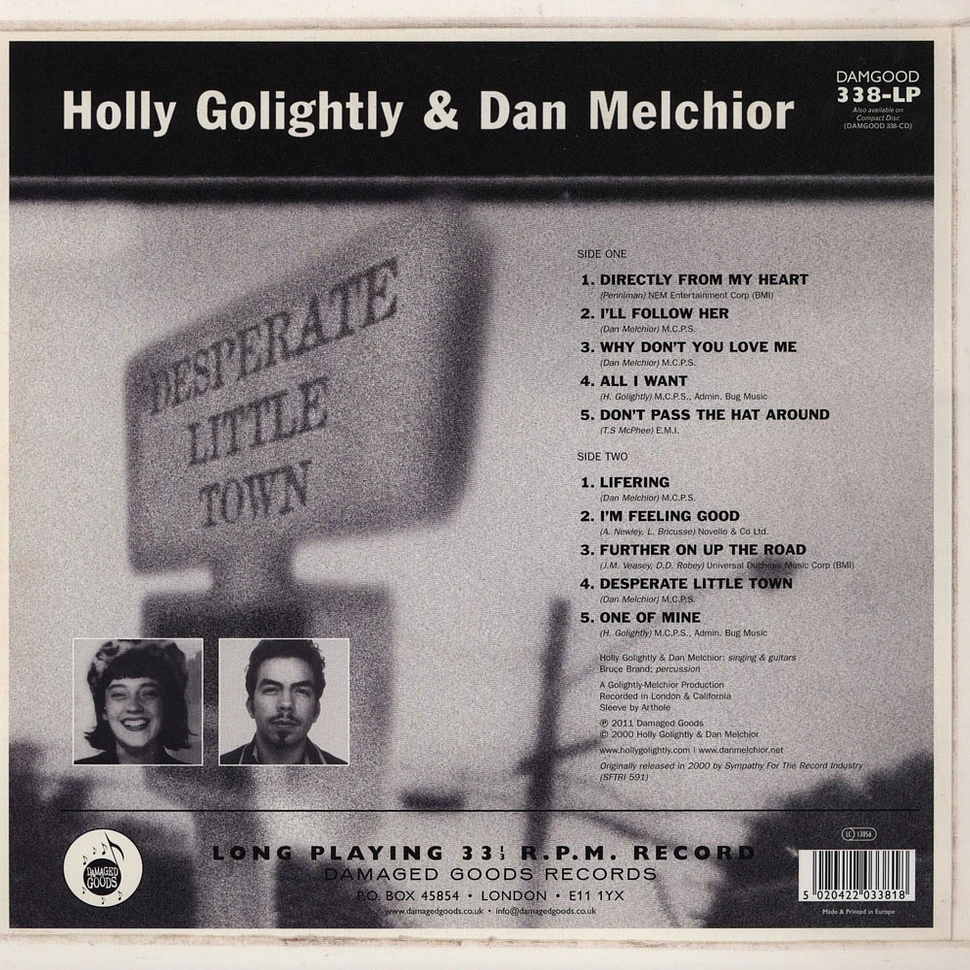 Holly Golightly & Dan Melchior - Desperate Little Town
