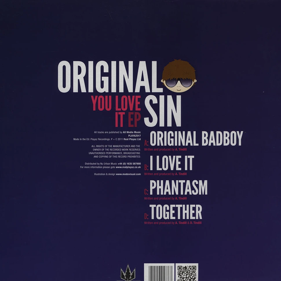 Original Sin - You Love It EP
