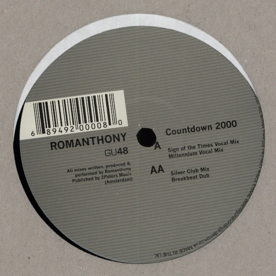 Romanthony - Countdown 2000