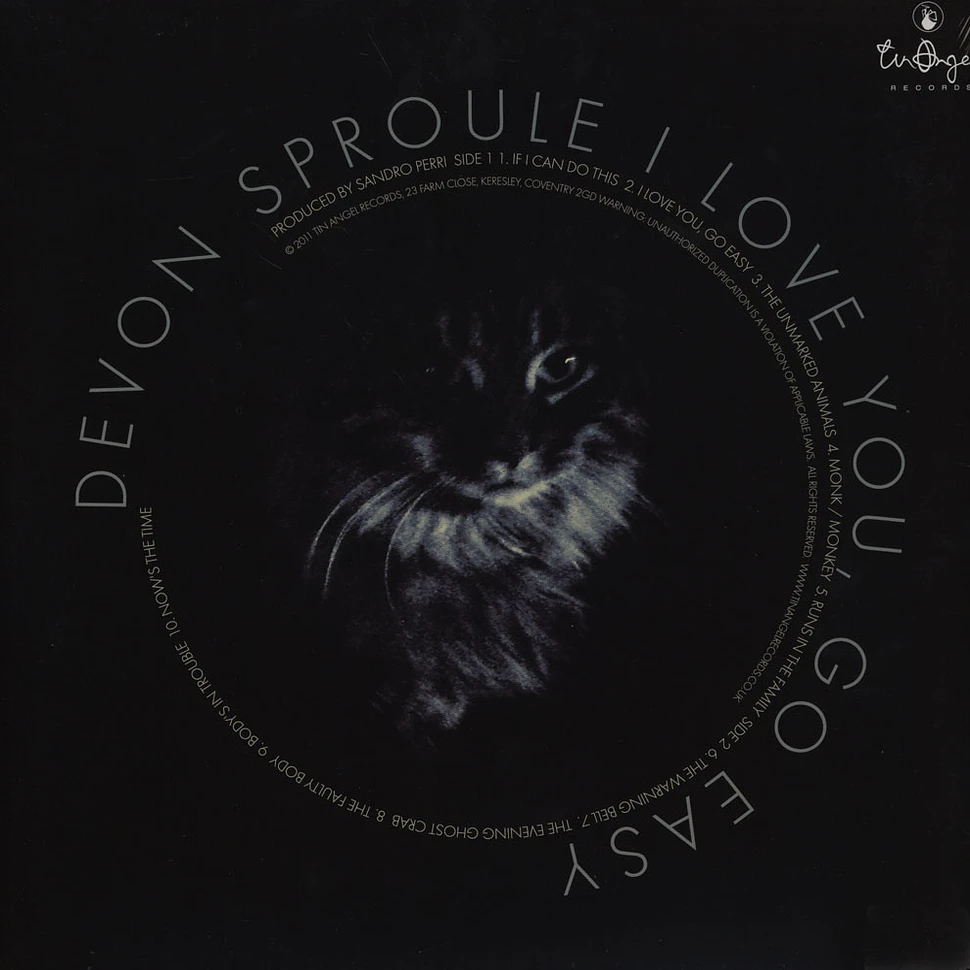 Devon Sproule - I Love You Go Easy