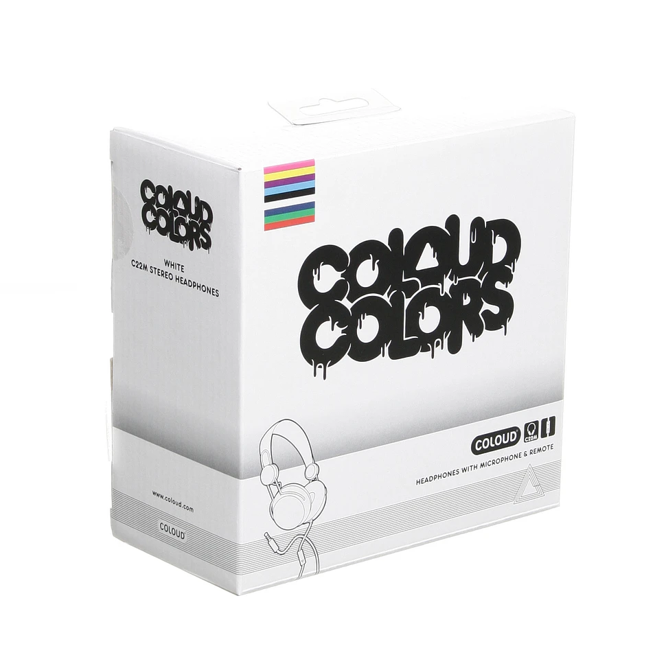 Coloud - Colors Series White Headphones